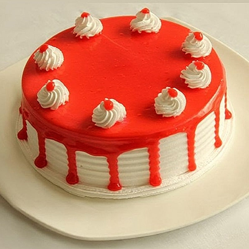 Scrumptious Strawberry Cake