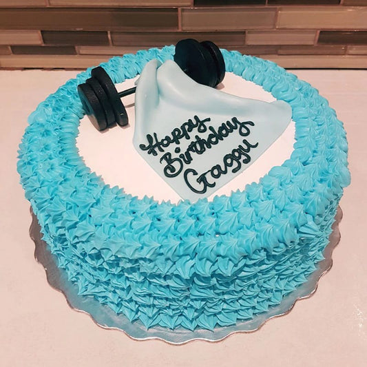The Dumbbell Cake