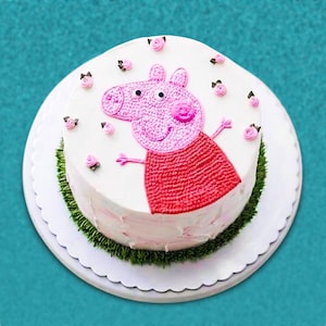 Peppa Pig Theme Cake