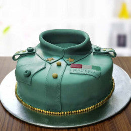 Soldier Uniform Cake