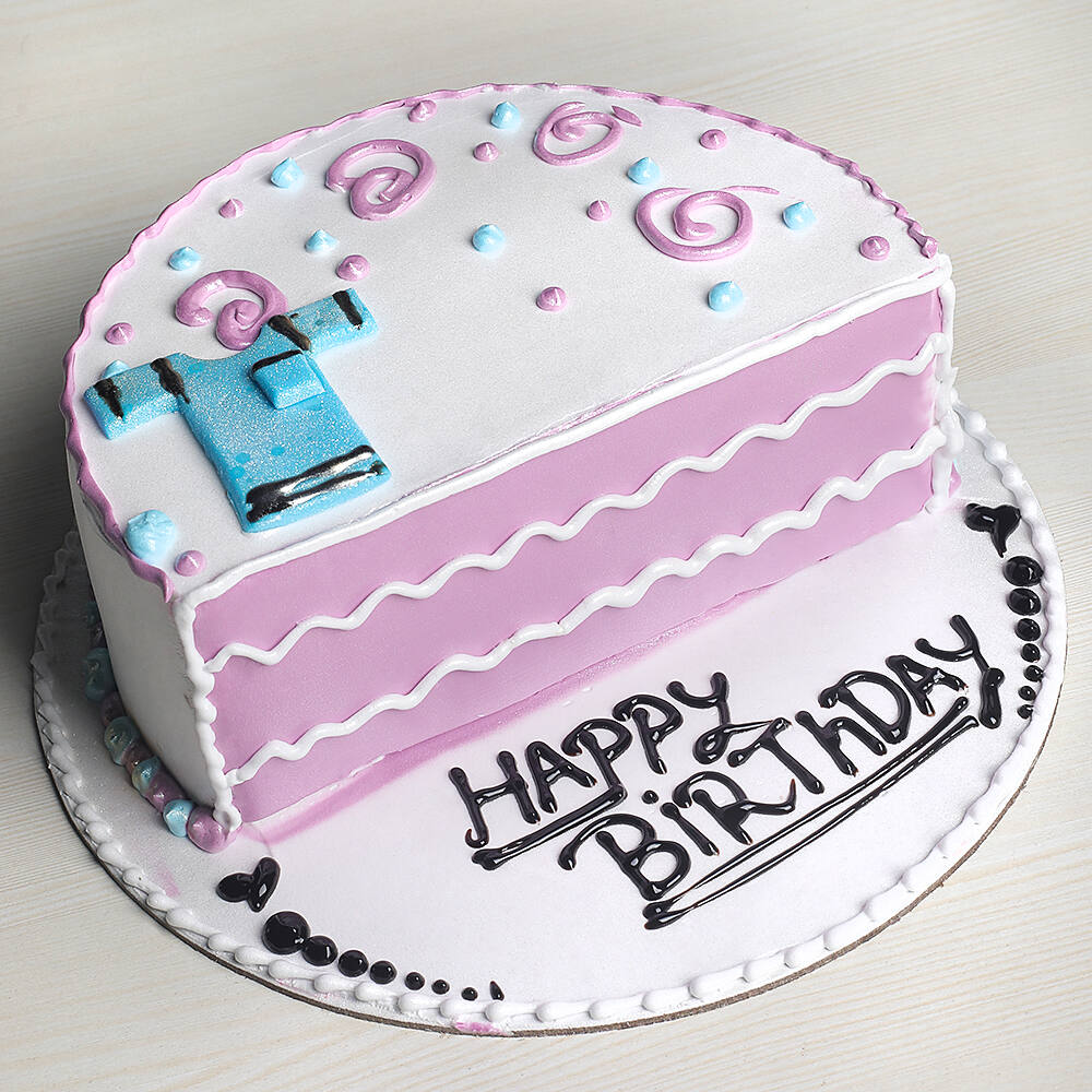 Half Birthday Cake