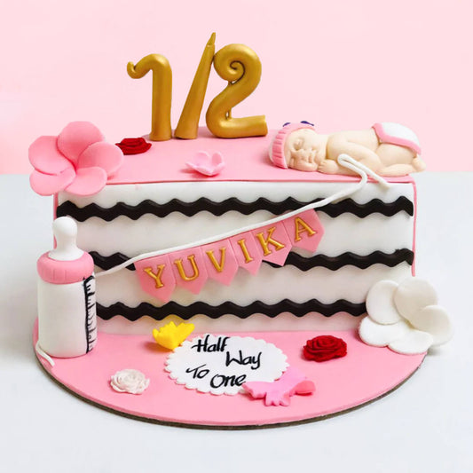 Babys Half Birthday Cake