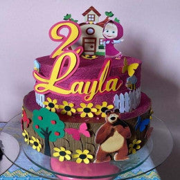 Masha Day Cake