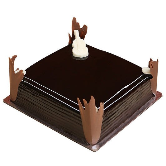 Heart-Shaped Truffle Cake – Perfect Chocolate Surprise for Loved Ones